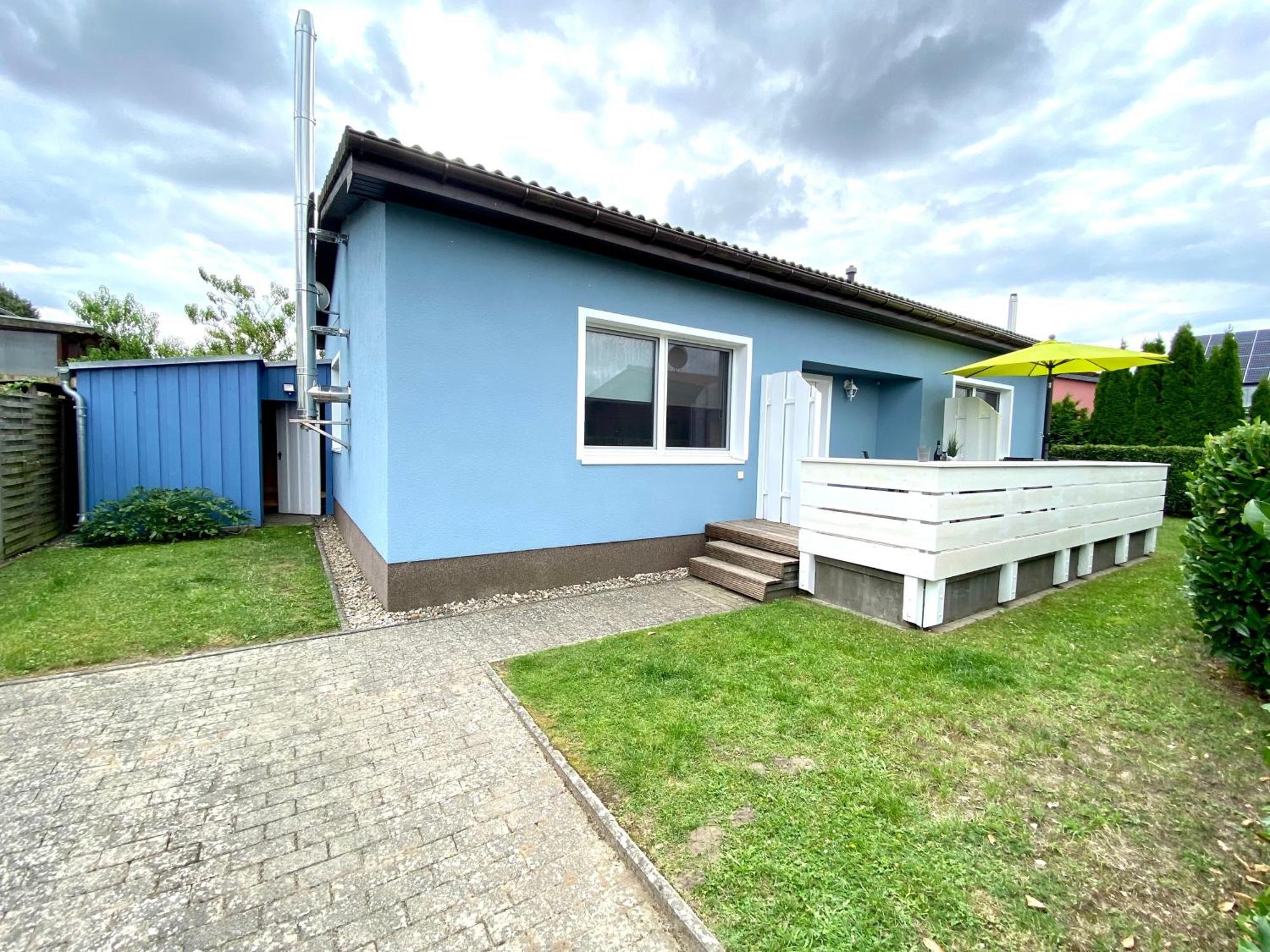 Kapitaens-Bungalow Am See Göhren-Lebbin Esterno foto